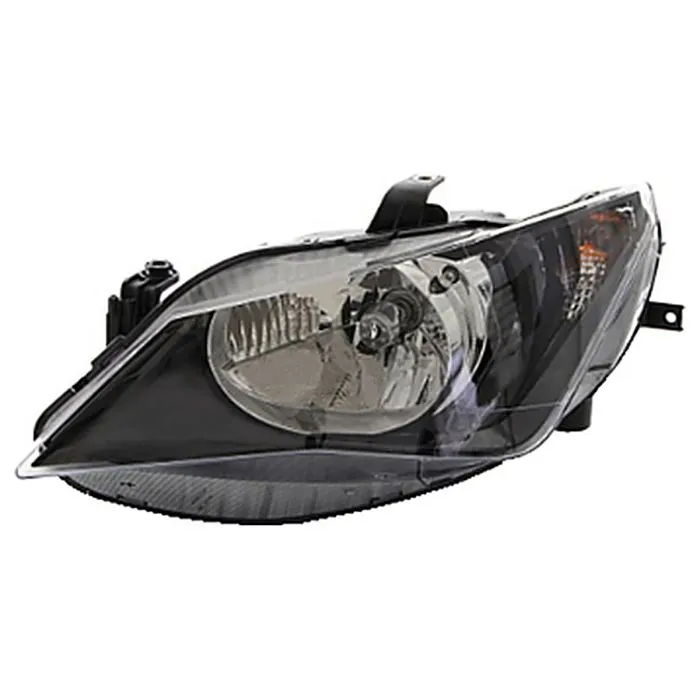 SEAT Ibiza 2012-2015 Farol Esquerdo Sem Motor Ajuste Elétrico Com Pisca H4