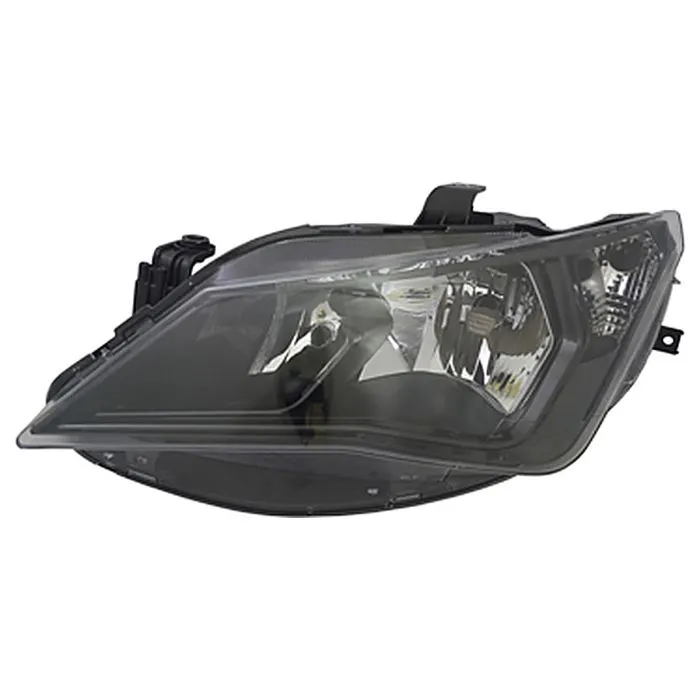 SEAT Ibiza 2012-2015 Double Phare Gauche Sans Moteur Réglage Électrique Noir H7