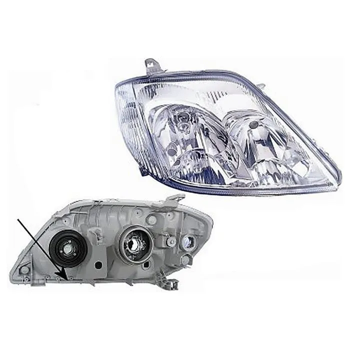 Toyota 2002-2007 Farol Direito Sem Motor Com Pisca Break HB3+H7