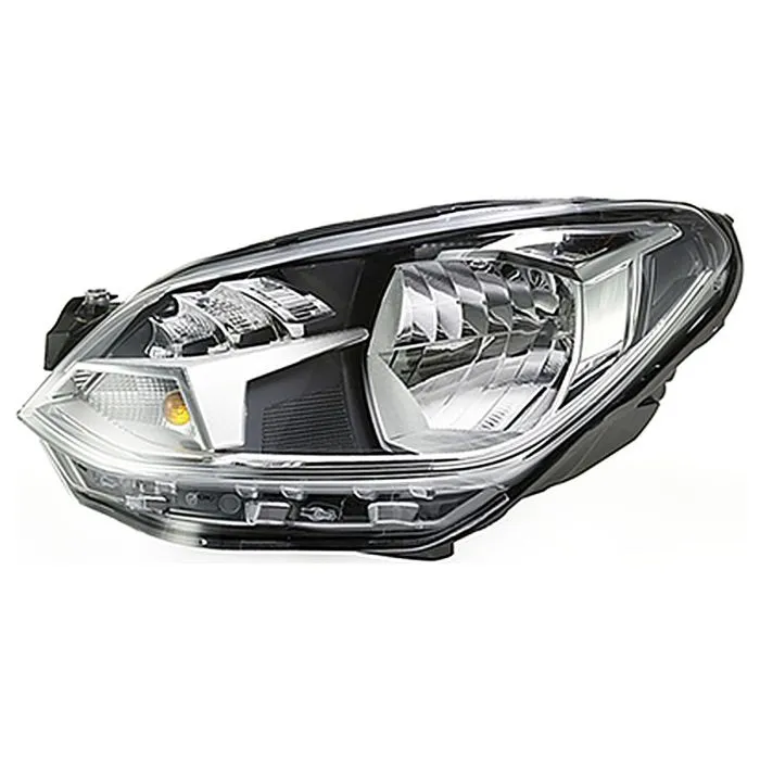 Volkswagen Up! 2016+ Farol Esquerdo Regulação Elétrica + Motor Com Pisca H4 Hella