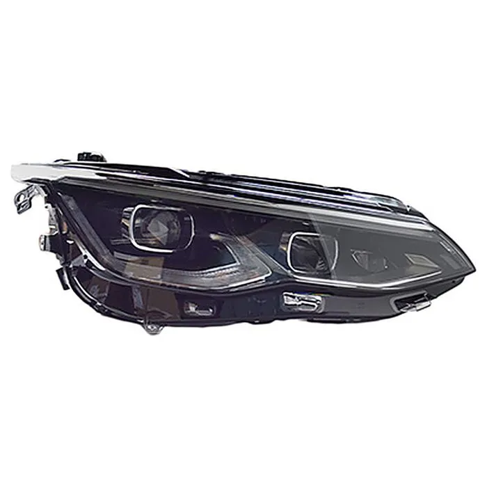 Volkswagen Golf 8 Farol direito 2020-2024 LED Cromado Com Luz Diurna