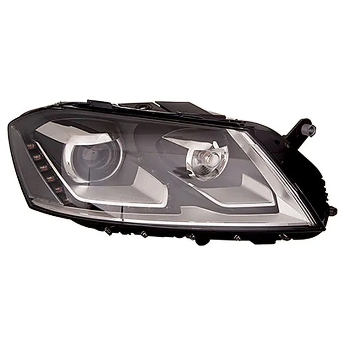 Volkswagen Passat 2010-2014 Farol Direito + Motor Com pisca Com luz de curva D3S LED Xenon