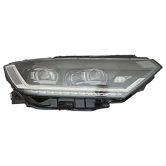 Volkswagen Passat B8 2015-2019 Farol direito LED Valeo + Motor