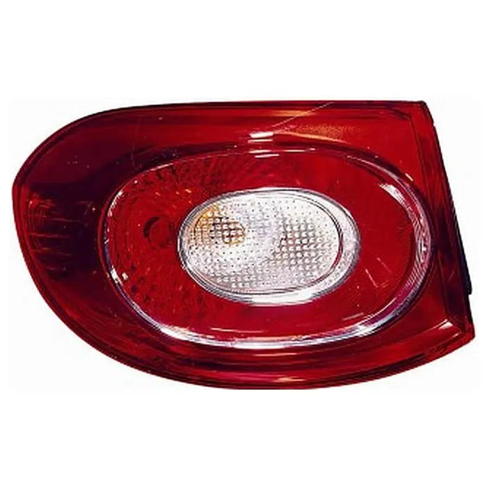 Volkswagen Tiguan 2007-2011 Achterlichtglas Buiten Links