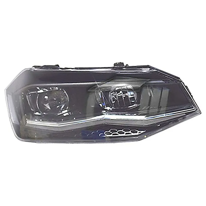 Volkswagen Polo 2017-2021 Dual Headlight Right Electric Adjustment + Motor LED