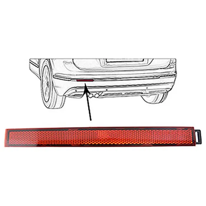 Volkswagen Tiguan 2020-2023 Reflector Left Inner