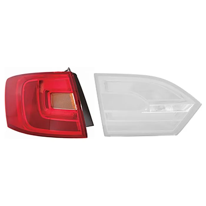 Volkswagen Jetta 2011-2014 Farolim Traseiro Esquerdo Exterior