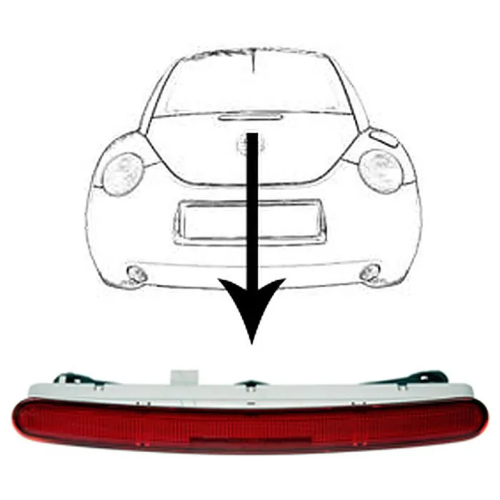 Volkswagen New Beetle 2005-2011 Terza Luce Stop LED