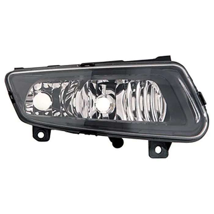 Volkswagen Polo 2009-2014 Fog Light Right With Daytime Running Light Black GTI