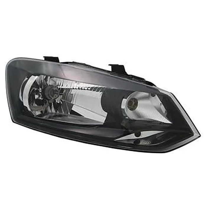 Volkswagen Polo 2009-2014 Koplamp Rechts Elektrische Regeling + Motor H4