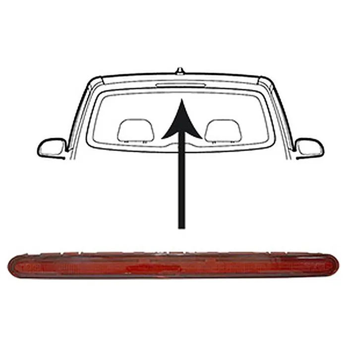 Volkswagen Touran 2003-2010 Troisième Feu Stop LED