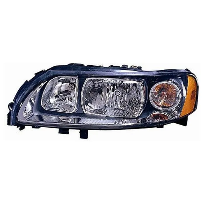 Volvo S60 2004-2010 Doppio Faro Anteriore Sinistro Regolazione Elettrica + Motore H7+H9