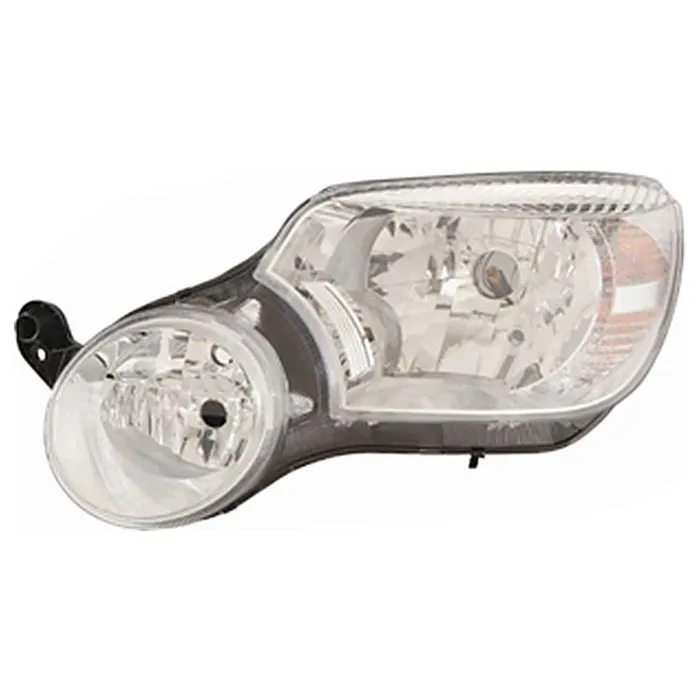 Skoda Yeti 2009-2014 Farol Esquerdo Regulação Elétrica + Motor Com Pisca + Farol de Nevoeiro H4+H7