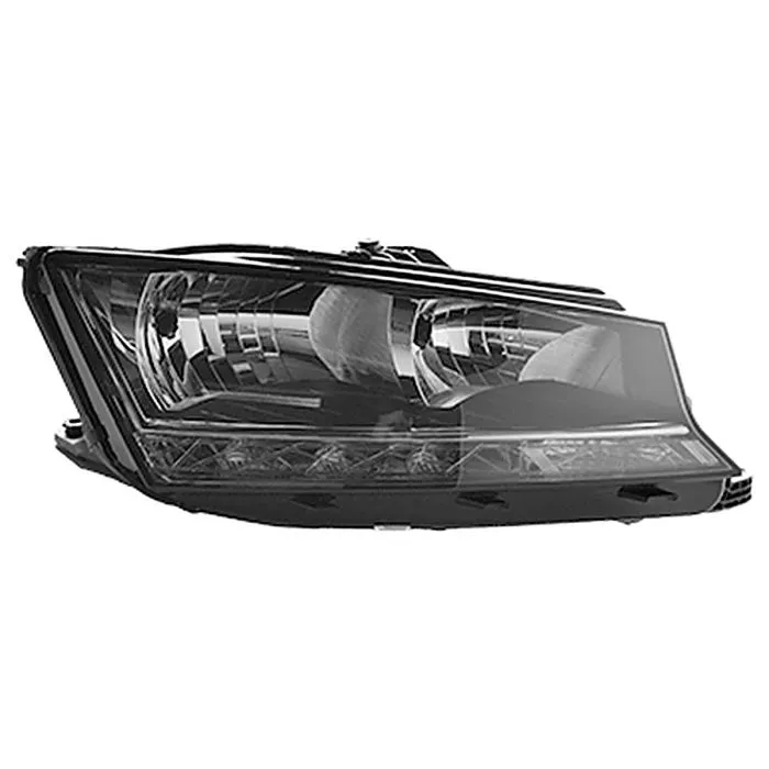Skoda Fabia 2018-2021 Double Phare Avant Droit + Moteur H7