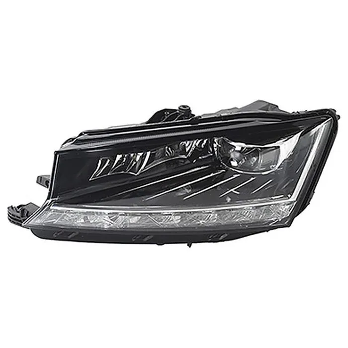Skoda Fabia 2018-2021 Duplo Farol Dianteiro Esquerdo LED
