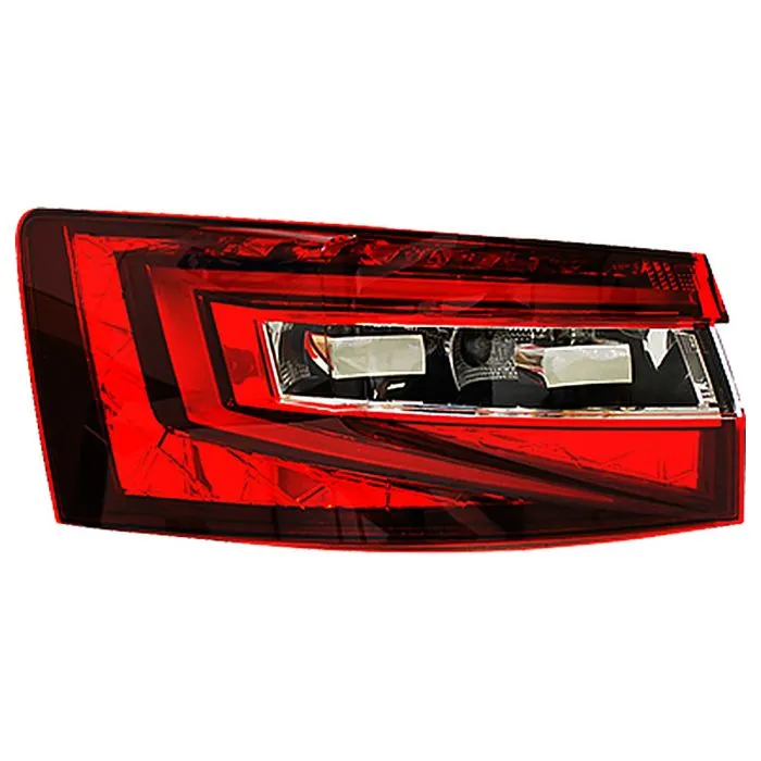 Skoda Superb 2015-2024 Rear Light Left Sedan Outer Dark LED