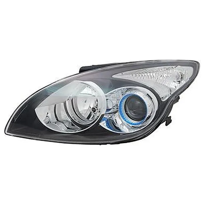 Hyundai I30 2010-2012 Double Headlight Left with Electric Adjustment + Motor H1+H7
