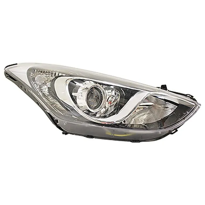 Hyundai I30 2012-2015 Doppio Faro Anteriore Destro Regolazione Elettrica + Motore H7