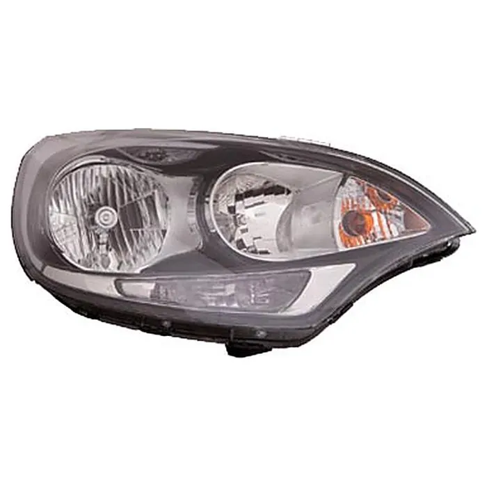 Kia Rio 2011-2017 Faro Destro Regolazione Elettrica + Motore Con Freccia H1+H7