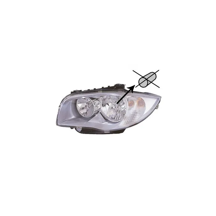 BMW Serie 1 2009-2012 Valeo Faro Sinistro
