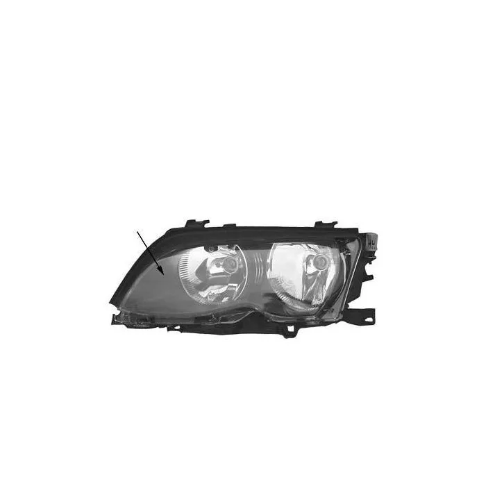 BMW E46 2002-2005 Sedan/Break Scheinwerfer Chrom Links