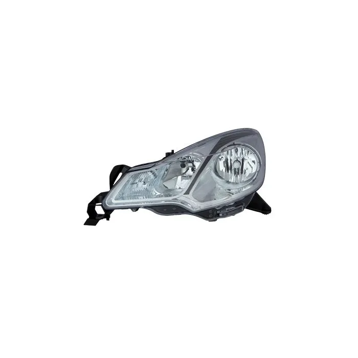 Citroen C3 / DS DS3 Faro Sinistro Regolazione Elettrica + Motore Con Indicatore di Direzione H1+H7