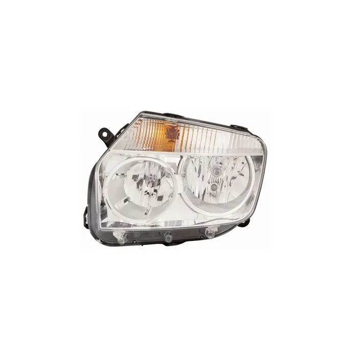 Dacia Duster 2010-2013 Double Phare Gauche Réglage Manuel/Électrique H1+H7