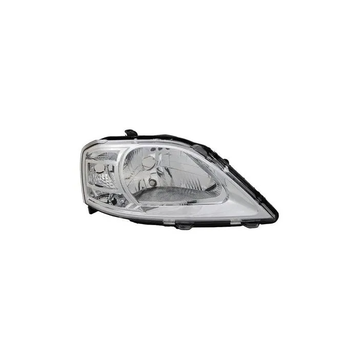 Dacia Logan 2008-2012 Faro Destro Regolazione Manuale/Elettrica Con Indicatore di Direzione Senza Motore H4