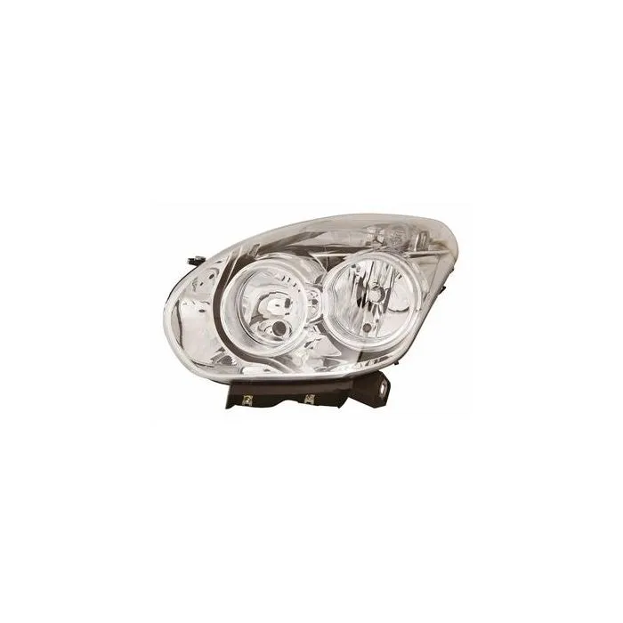 FIat Doblo 2010-2015 OES Faro Sinistro Regolazione Elettrica + Motore H1+H7 AL