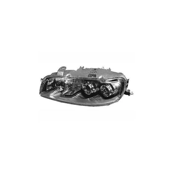 Fiat Punto 2001-2003 Koplamp+Mistlamp Rechts Met Pinklicht H1+H3