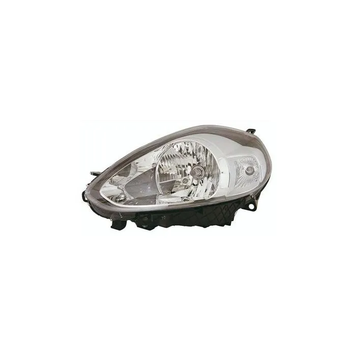 Fiat Punto/Punto Evo Faro sinistro Regolazione elettrica + Motorino Con indicatore di direzione Con luce diurna H4