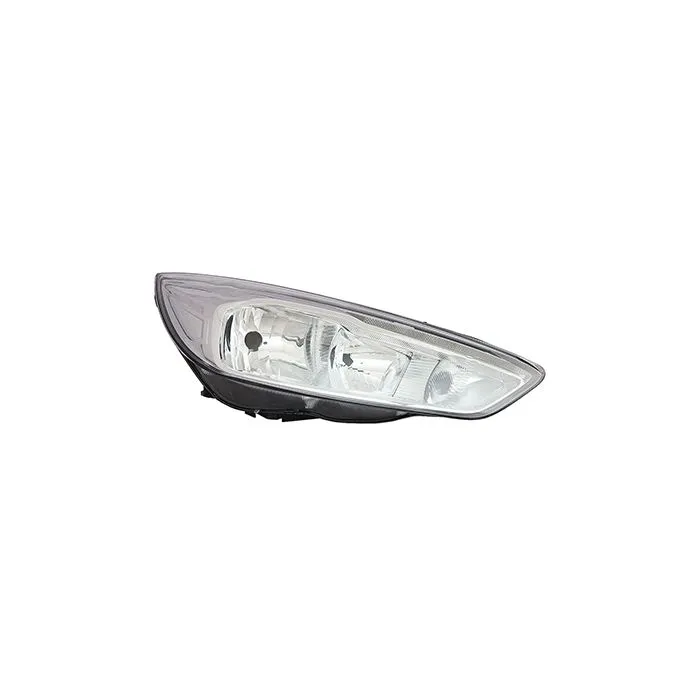 Ford Focus 2014-2018 Farol Direito Com Luz Diurna Aluminium DRL LED H1+H7 LED