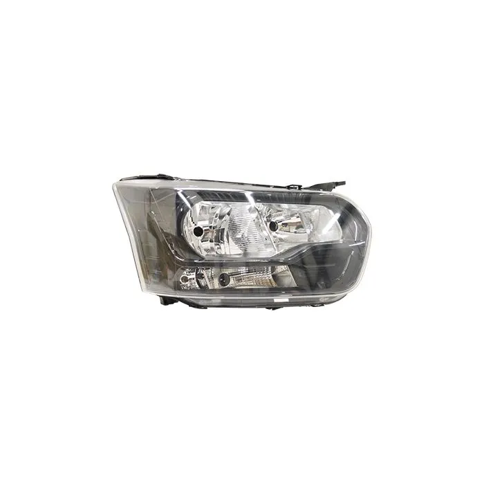 Ford Transit 2T 2014+ Noir Phare Droit Réglage Électrique + Moteur Noir H15+H7