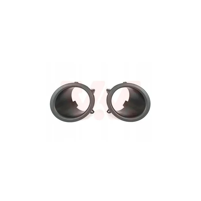 Set bagues antibrouillard noir Peugeot Partner 2003-2009