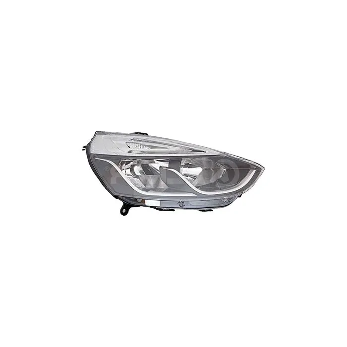 Renault Clio 2016-2020 Reflektor Chromowany Prawy H1+H7