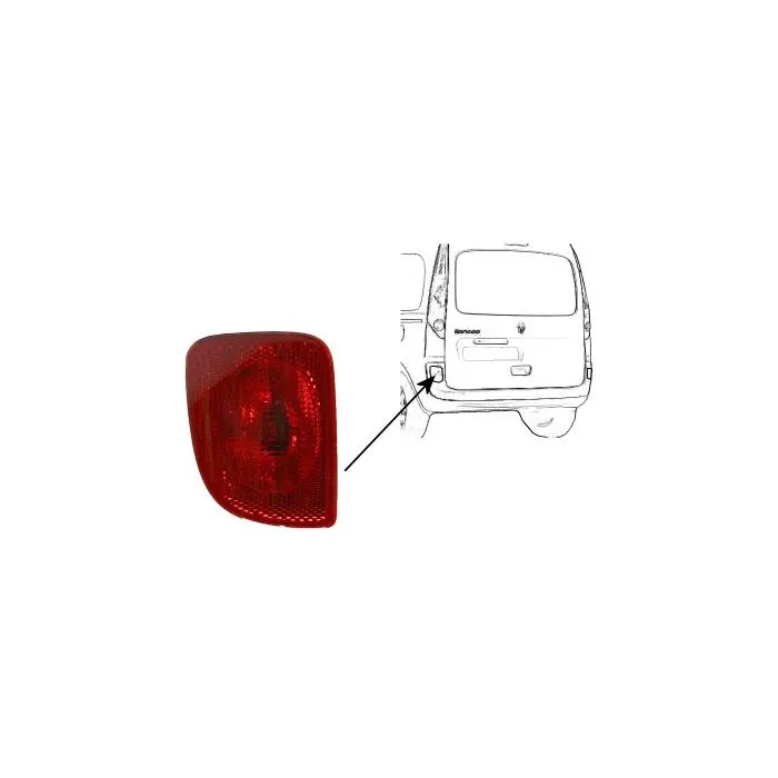 Mercedes Citan Renault Kangoo 2008-2021 Nebelscheinwerfer achter
