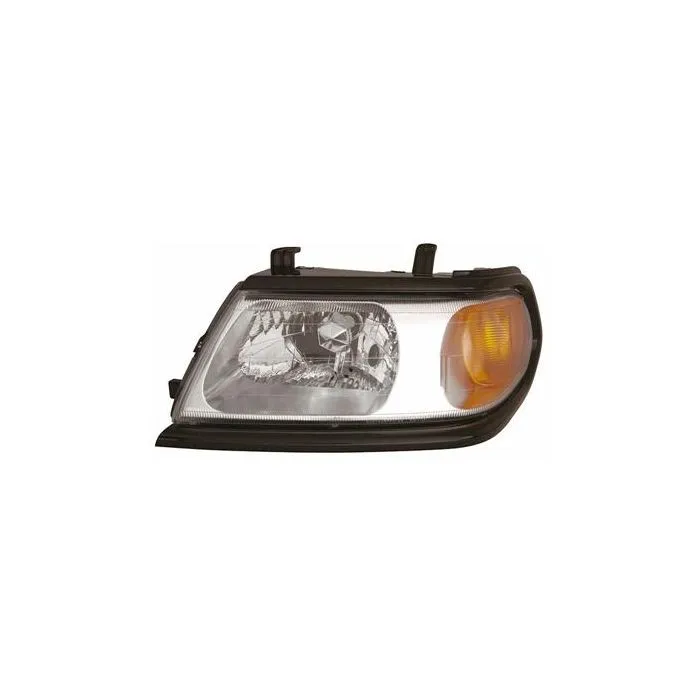 Mitsubishi Pajero Sport 2004-2009 Farol Esquerdo Ajuste Manual/Elétrico Com Pisca H4