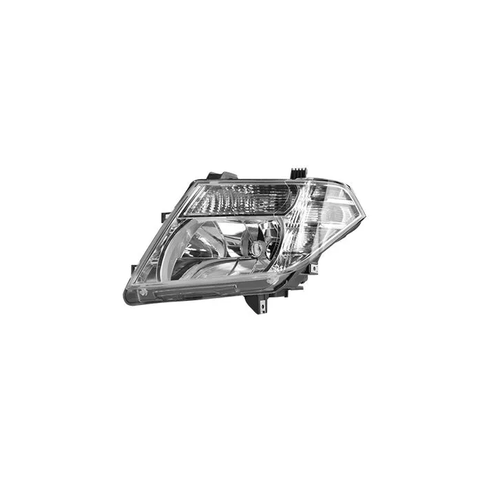 Nissan Navara D40M/Pathfinder R51 2010-2015 Farol Esquerdo Ajuste Elétrico Com Pisca H4