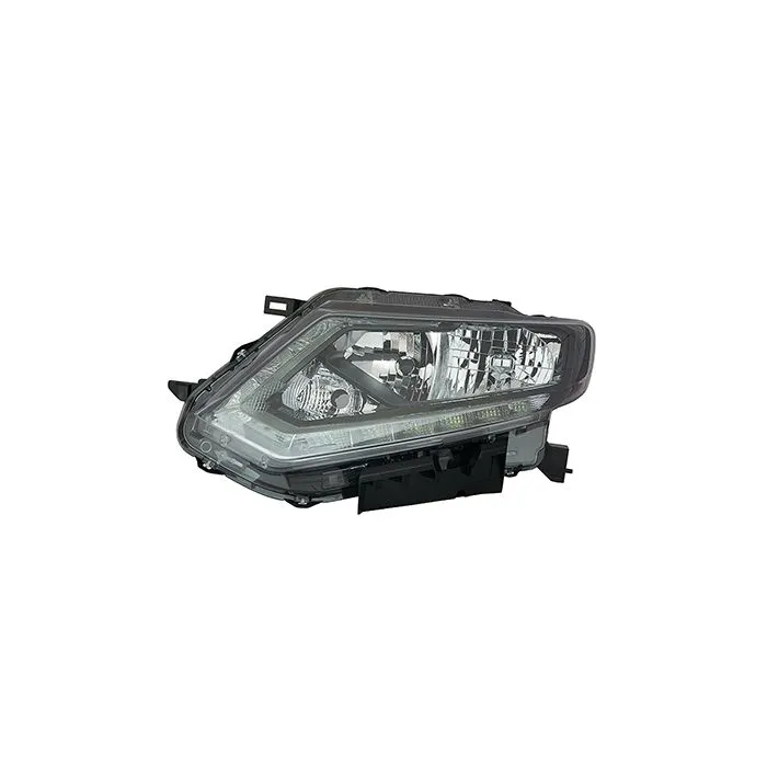 Nissan X-Trail 2014-2017 Farol Duplo Esquerdo Ajuste Elétrico + Motor H11+H9