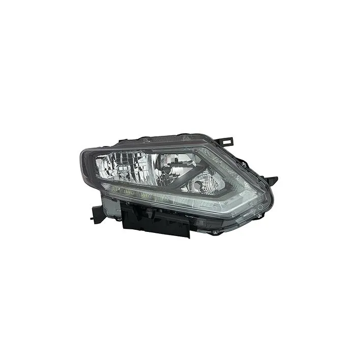 Nissan X-Trail T32 2014-2017 Reflektor Przedni Prawy Regulacja Elektryczna + Silniczek Z Światłem Dziennym LED H11+H9