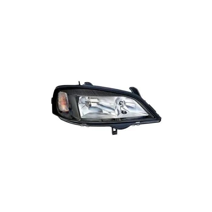 Opel Astra G Hella Negro 1998-2004 Faro Derecho Con Intermitente Coupé Borde Negro Hella