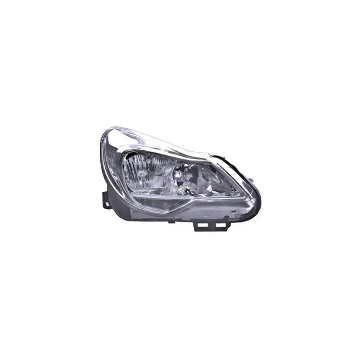 Opel Corsa D 2011-2013 Phare Droit Avec Clignotant Chrome Valeo