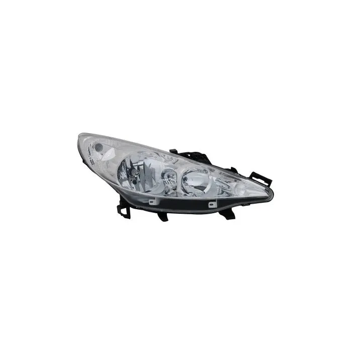 Peugeot 207 2006-2015 Phare Droit Avec Clignotant H1+H7
