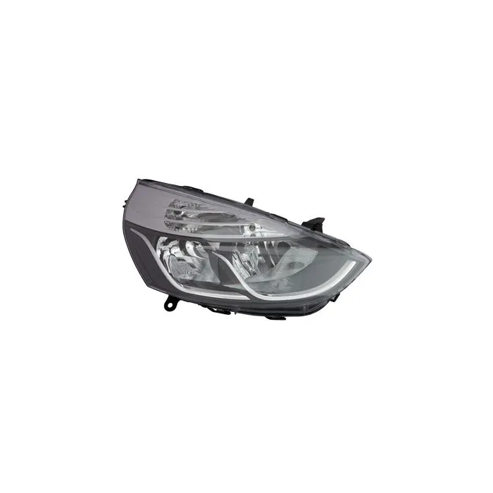 Renault Clio 2012-2016 OES Faro Destro Cromo H1+H7 AL