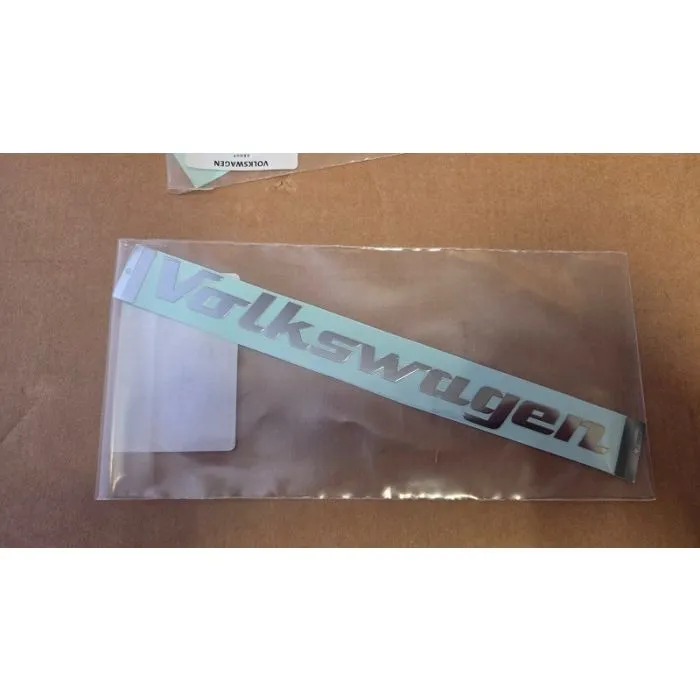 Emblem Nameplate Volkswagen Beetle Original New