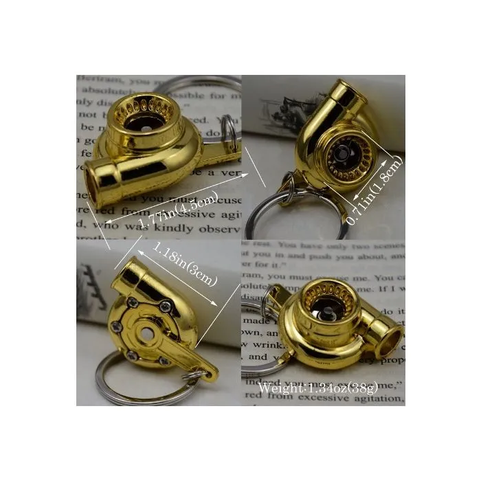 Llavero Turbo Gold