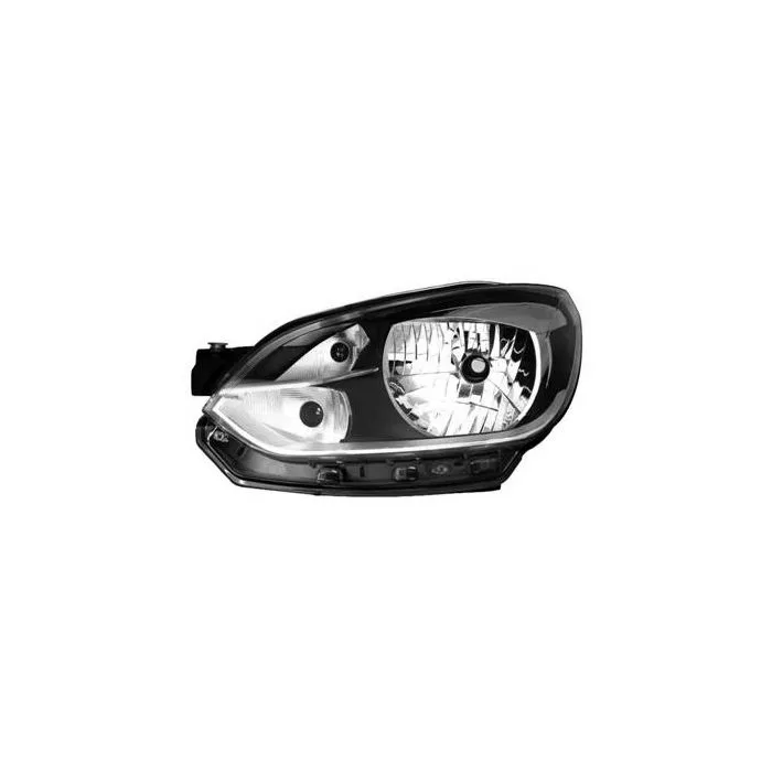 Volkswagen UP! 2012-2016 Farol Esquerdo Ajuste Elétrico + Motor Com Pisca Cromado
