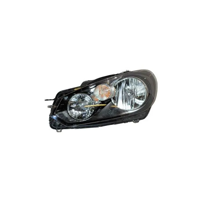 Volkswagen Golf 6 2008-2016 Headlight type Hella Left Electric Adjustment + Motor H15+H7 Hella
