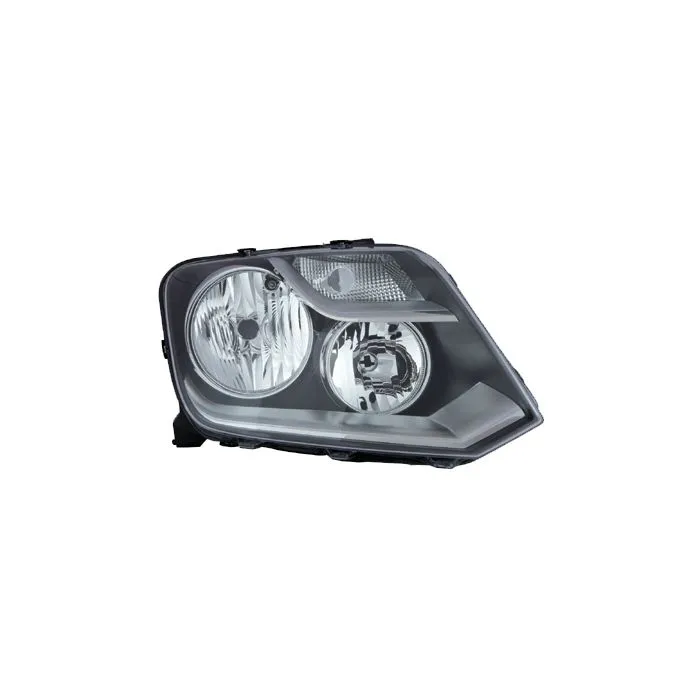 Volkswagen Amarok 2010-2017 Headlight Right Electric Adjustment + Motor With Turn Signal H15+H7 Valeo