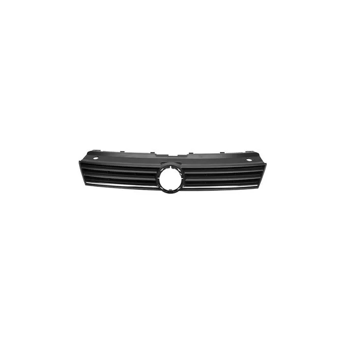 VW Polo 6C 2014-2017 Black/Chrome Grille